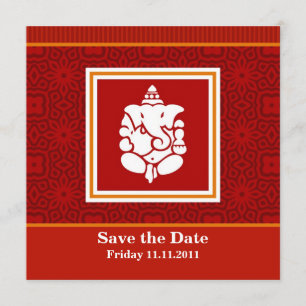 Ganesha sparen de Datum Save The Date