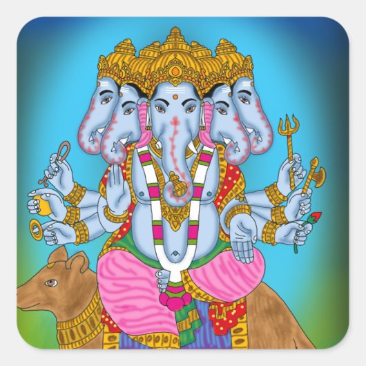 Ganesha Sticker Collectie (Voorkant)