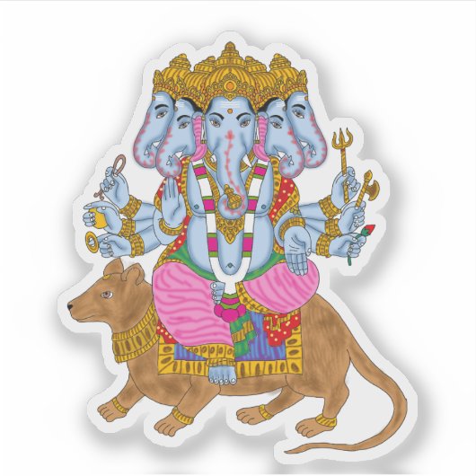 Ganesha Sticker Collection (Devant)
