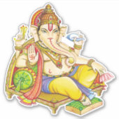 Ganesha-Sticker Sticker (Voorkant)