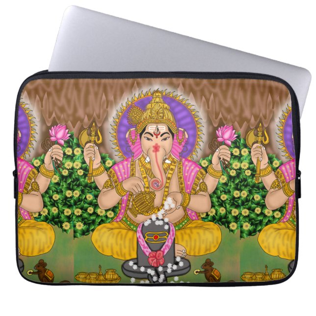 Ganesha Tablet Cover Laptop Sleeve (Voorkant)
