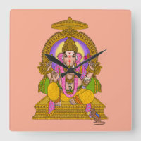Ganesha wandklok