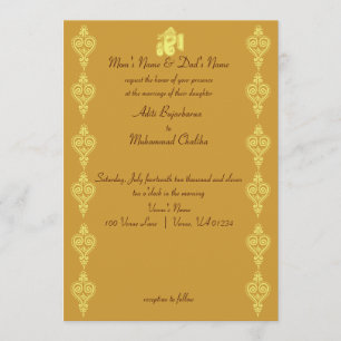 Ganesha Wedding Invitations Kaart