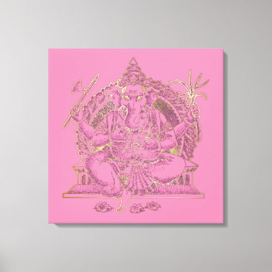 GANESHA - Wrapped Canvas (Voorkant)
