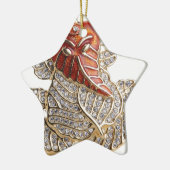 GANESHJI DIAMOND DESIGN KERAMISCH ORNAMENT (Links)