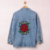 Gang de filles badge de mode à patch rose rouge (Hangar)