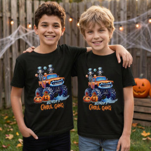 Gang de goules personnalisé pour garçons T-shirt c