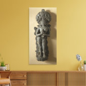 Ganga, godin die de heilige Ga van de rivier perso Canvas Afdruk (Insitu (Woonkamer))