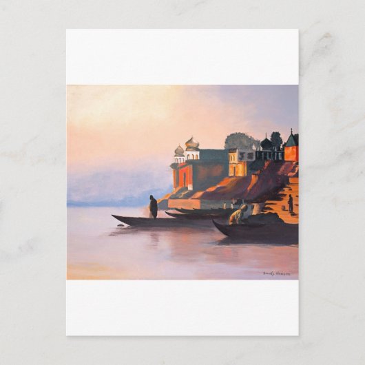 GangesDawn Briefkaart (Voorkant)