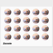 GangesDawn Ronde Sticker (Vel)