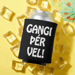 GANGI ÞÉR VEL! SUCCES! IJslandse taal Blikjeskoeler