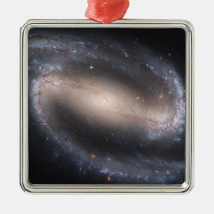 Gangspiral Galaxy NGC 1300 Metalen Ornament