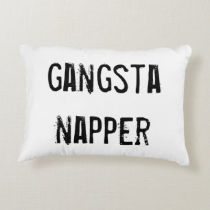 Gangsta napper pillow decoratief kussen
