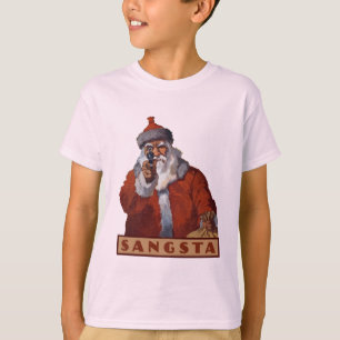 Gangsta Santa shirten & jassen T-shirt