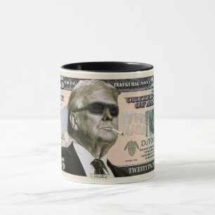 Gangsta Trump 2025 Dollarbiljet Mok