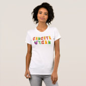 Gangsta Vegan T-shirt (Voorkant volledig)
