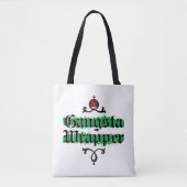 Gangsta Wrapper Green Christmas Spirit Sac fourre- (Devant)