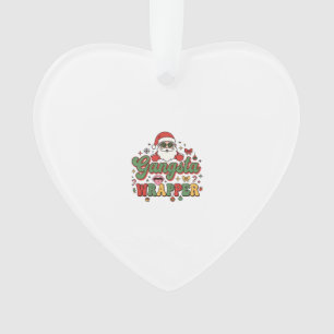 Gangsta Wrapper Sinterklaas Kerstmis Ornament