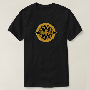 GangStarr GramFam Mashup T-shirt_GOLD T-Shirt