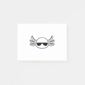 Gangster Axolotl Shades Funny Fish Funny Post-it® Notes