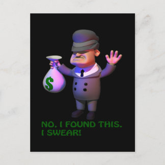 Gangster Briefkaart