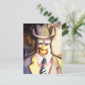 Gangster Chicken Briefkaart (Staand voorkant)