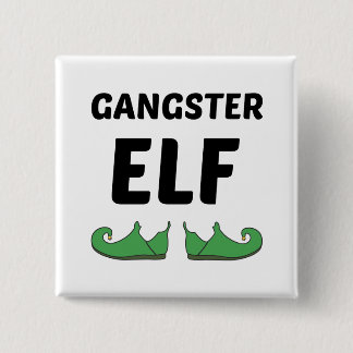 GANGSTER ELF VIERKANTE BUTTON 5,1 CM