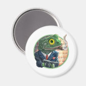 Gangster Frog Magnet (Recto/Verso)