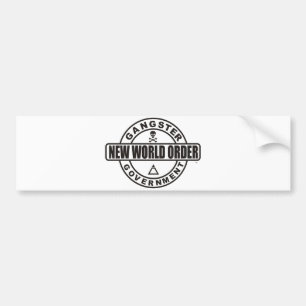 Gangster Government Bumpersticker