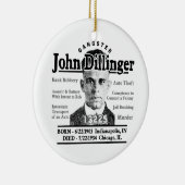 Gangster John Dillinger Keramisch Ornament (Rechts)