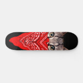 Gangster kattenkat skateboard (Horizontaal)