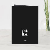 Gangster Kitten Bedankkaart (Achterkant)