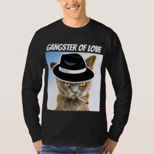 GANGSTER OF LOVE FEDORA CHAT T-SHIRTS