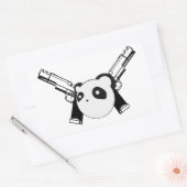 Gangster Panda Sticker (Envelop)