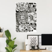 Gangster Styles United Poster (Thuiskantoor)