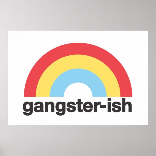 Gangsterachtig Poster (Voorkant)
