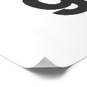 Gangsterachtig Poster (Hoek)