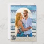 Gannet Beach QR Code Photo Enregistrer la carte Da (Dos)