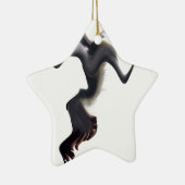 Gannets-Abstract Zee Bird Keramisch Ornament (Rechts)