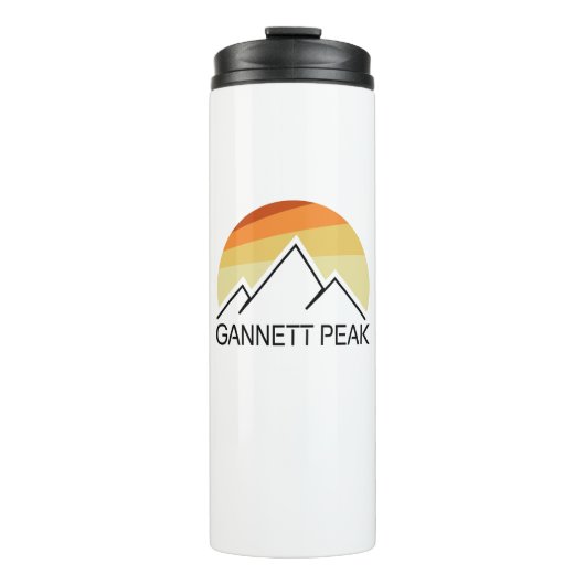 Gannett Peak Retro Thermosbeker (Voorkant)