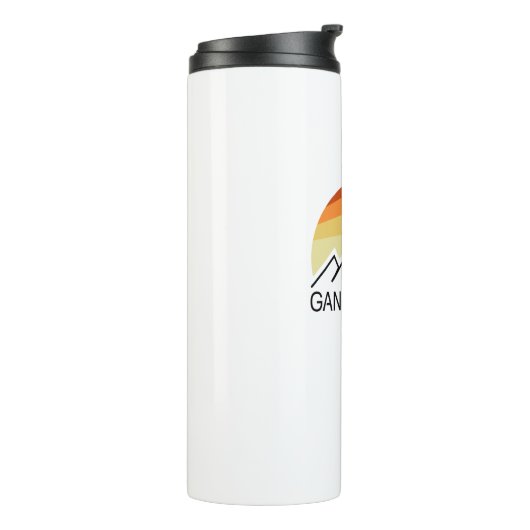 Gannett Peak Retro Thermosbeker (Gedraaid links)