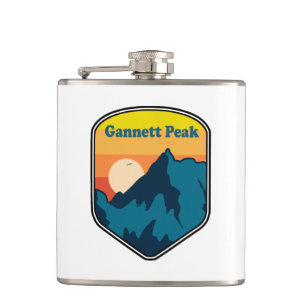 Gannett Peak Wyoming Zonsopgang Heupfles