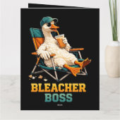 Gans Bleacher Baas Bedankkaart (Achterkant)