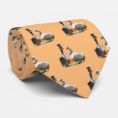 Gans en Eend Pelgrims Thanksgiving Stropdas (Opgerold)