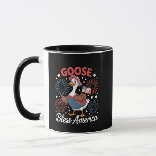 Gans God Bless America Gans Vogel 4 juli Mok