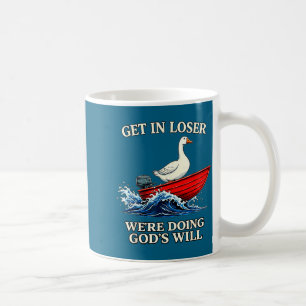 Gans krijgt verliezer we doen Gods wil christen b Koffiemok