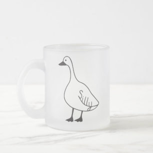 Gans Mok Frosted Glass Coffee Tea Cup voor cadeau