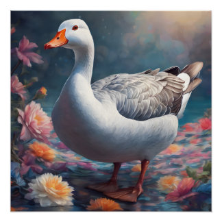 Gans nr. 3 perfect poster