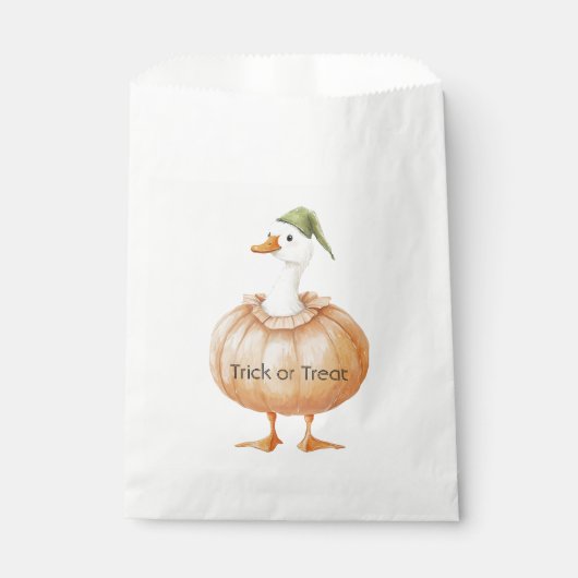Gans Pompoen   Bedankzakje (Voorkant)