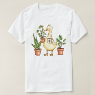 Gans Tuinieren  Planten & Koffie Crazy Plant Lady  T-shirt